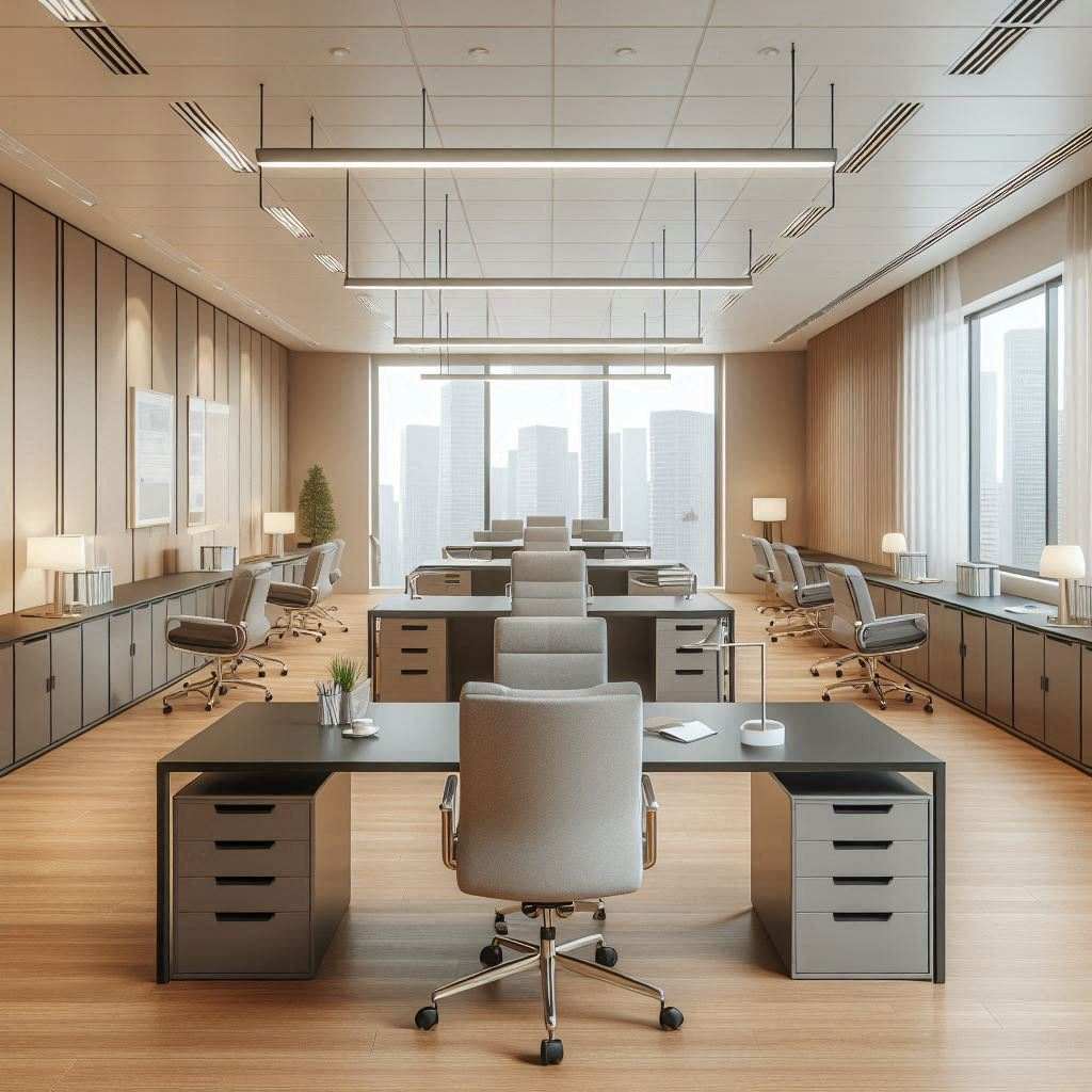 办公区局部施工让写字楼办公办公区环保材料偏离计划时技术支持组该怎样纠偏